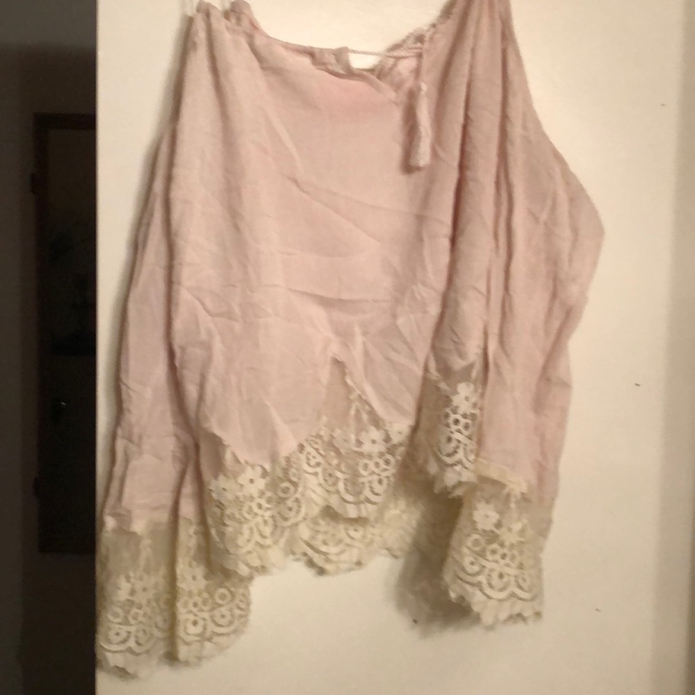 Cold shoulder shirt